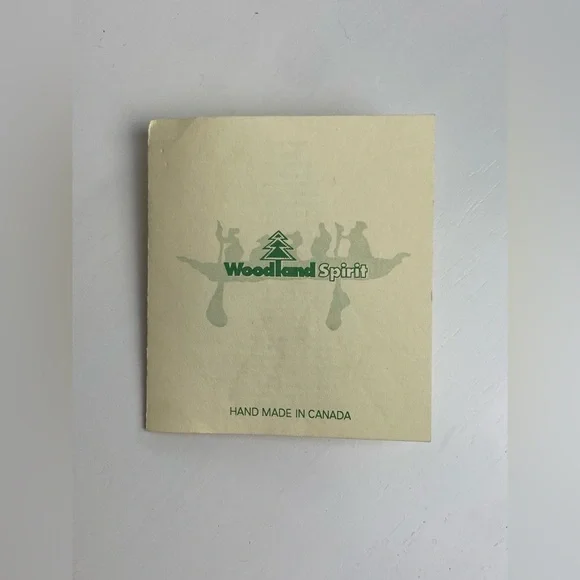 Woodland Spirit ceramic dangle earrings - Picture 6 of 6